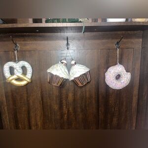 Cupcake and Donut Ornaments